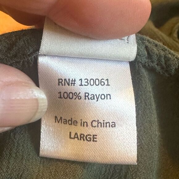 REVOLVE L*SPACE Daylight Shorts Romper Olive Green LARGE - Picture 13 of 16